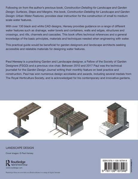 Produktbild: Construction Detailing for Landscape and Garden Design