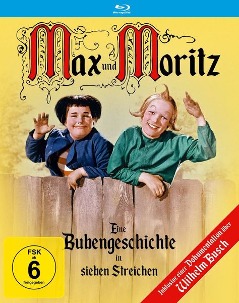Max und Moritz (1956) (Filmjuwelen / Förster-Film Märchen nach Wilhelm Busch), Blu-ray
