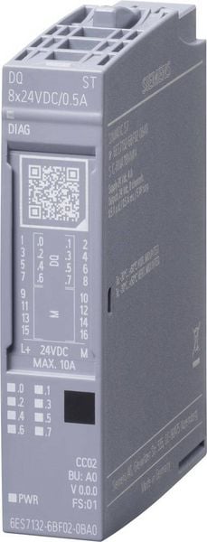 Produktbild: Siemens 6ES7132-6BF01-0BA0 6ES71326BF010BA0 SPS-Ausgangs-Modul