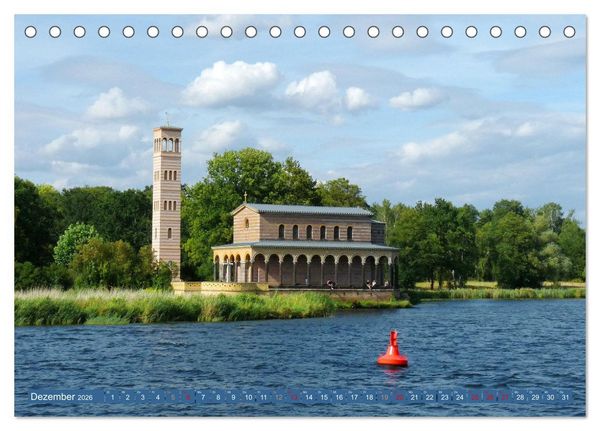 Produktbild: Einfach sch&ouml;n - Oasen der Entspannung in Deutschlands Osten (Tischkalender 2026 DIN A5 quer), CALVENDO Monatskalender