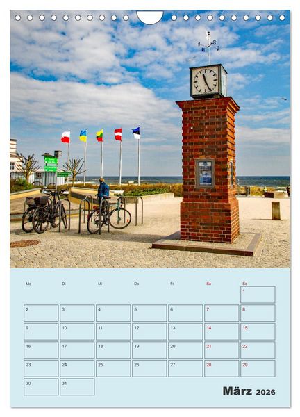 Produktbild: Kaiserb&auml;der auf Usedom (Wandkalender 2026 DIN A4 hoch), CALVENDO Monatskalender