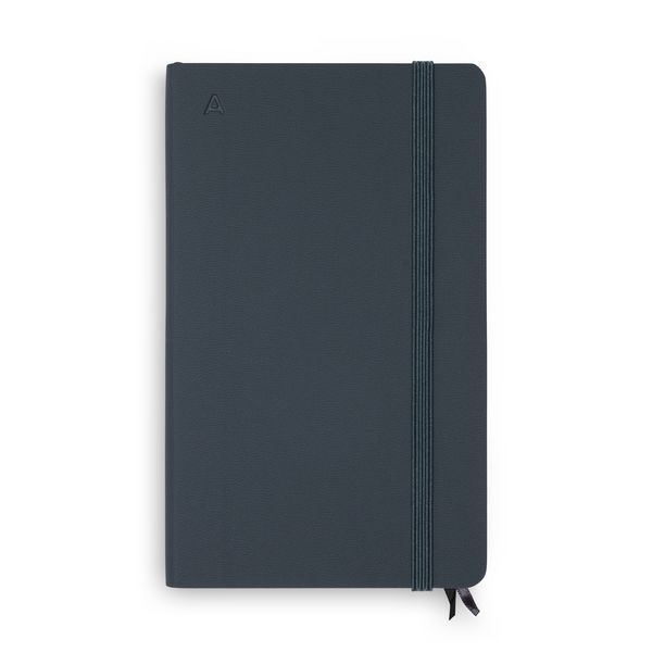 Produktbild: Notizbuch A6 Hardcover Cool Coal Blanko, 192 Seiten