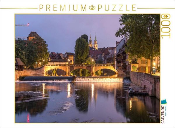 CALVENDO Puzzle Nürnberg | 1000 Teile Lege-Größe 64x48cm Foto-Puzzle für glückliche Stunden