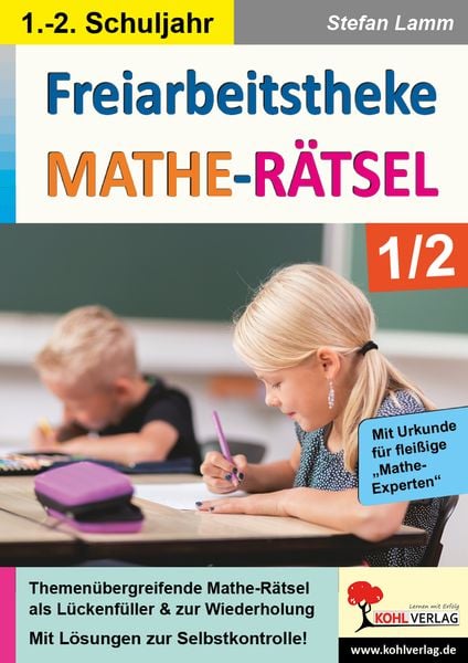 Produktbild: Freiarbeitstheke Mathe-R&auml;tsel / Klasse 1-2