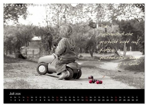 Produktbild: Poetische Wege (Wandkalender 2026 DIN A3 quer), CALVENDO Monatskalender