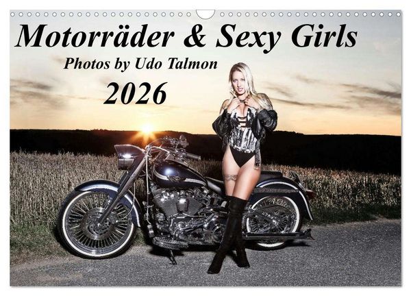 Produktbild: Motorr&auml;der & Sexy Girls (Wandkalender 2026 DIN A3 quer), CALVENDO Monatskalender
