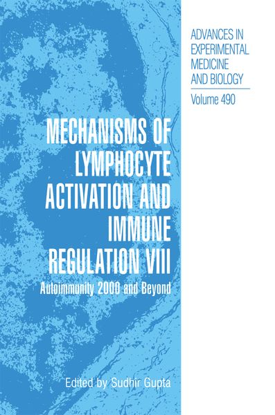 Produktbild: Mechanisms of Lymphocyte Activation and Immune Regulation VIII