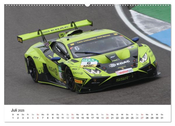 Produktbild: Motorsport aus Sant&rsquo;Agata (Wandkalender 2025 DIN A2 quer), CALVENDO Monatskalender