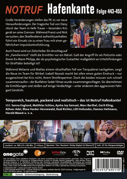 Produktbild: Notruf Hafenkante 35 Folge (443-455) [4 DVDs]