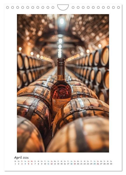 Produktbild: Ode an den Wein (Wandkalender 2026 DIN A4 hoch), CALVENDO Monatskalender