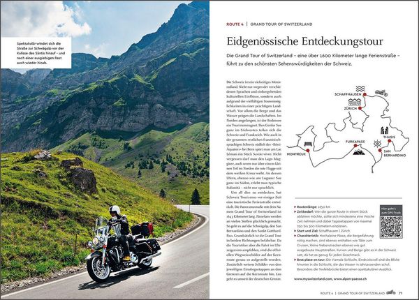 Produktbild: KUNTH Abgefahren &ndash; Die sch&ouml;nsten Bikertouren in Europa