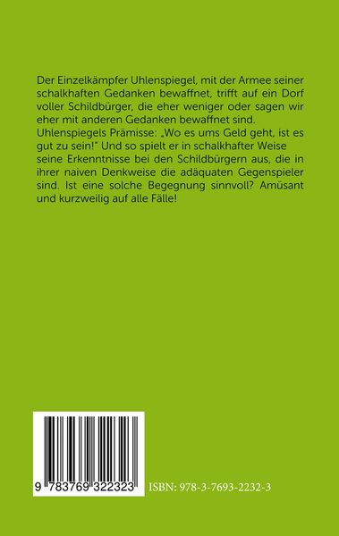 Produktbild: Uhlenspiegel bei den Schildb&uuml;rgern