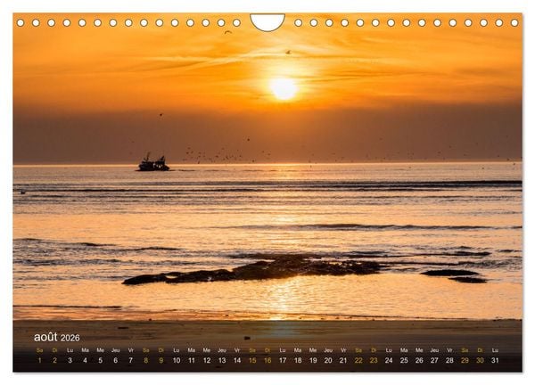 Produktbild: Ault aux portes de la Baie de Somme (Calendrier mural 2026 DIN A4 vertical), CALVENDO calendrier mensuel