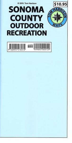 Produktbild: Sonoma County Outdoor Recreation Map