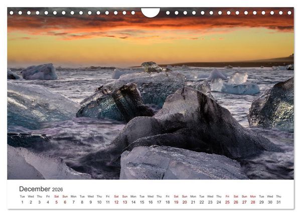 Produktbild: Earth-Shaping Forces (Wall Calendar 2026 DIN A4 landscape), CALVENDO 12 Month Wall Calendar