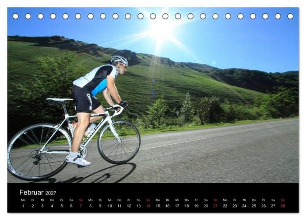 Produktbild: Pyren&auml;enp&auml;sse mit dem Rennrad 2027 (Tischkalender 2027 DIN A5 quer), CALVENDO Monatskalender