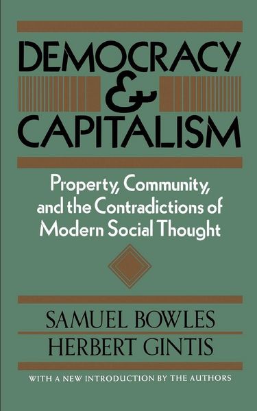 Produktbild: Democracy and Capitalism