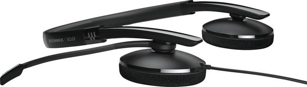 Produktbild: EPOS On Ear Headset kabelgebunden Stereo Schwarz Noise Cancelling Lautst&auml;rkeregelung, Mikrofon-Stummschaltung Telefon