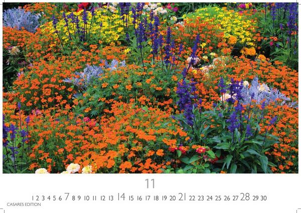 Produktbild: Gartenparadiese Kalender 2027- Der Kalender f&uuml;r alle, die G&auml;rten lieben - Wandkalender | Gartenkalender | Fotokalender Naturkalender 50x35cm
