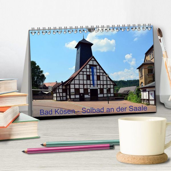 Produktbild: Solbad an der Saale - Bad K&ouml;sen (Tischkalender 2026 DIN A5 quer), CALVENDO Monatskalender