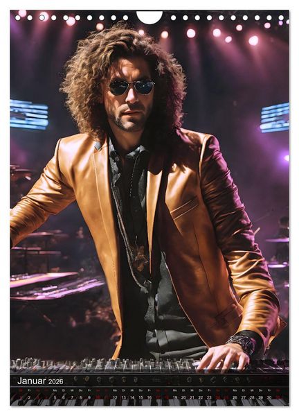 Produktbild: Rockstars - Live on Stage (Wandkalender 2026 DIN A4 hoch), CALVENDO Monatskalender