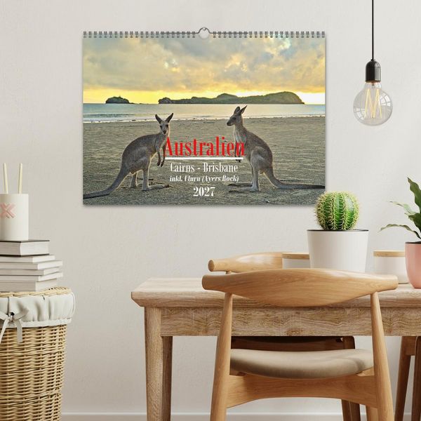 Produktbild: Australien - Cairns-Brisbane (Wandkalender 2027 DIN A3 quer), CALVENDO Monatskalender