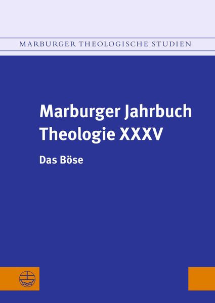 Produktbild: Marburger Jahrbuch Theologie XXXV