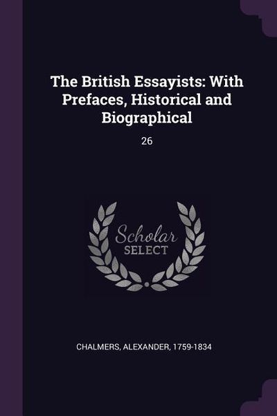 Produktbild: The British Essayists
