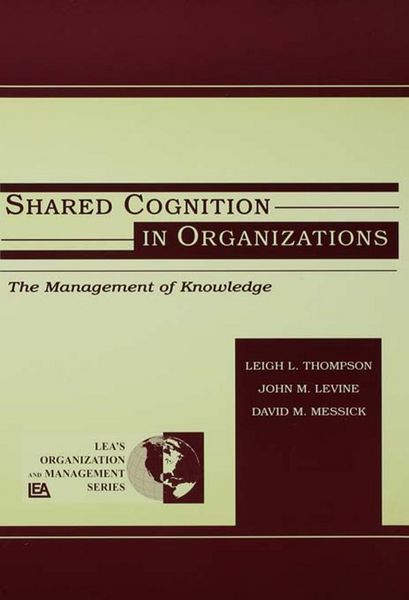 Produktbild: Shared Cognition in Organizations