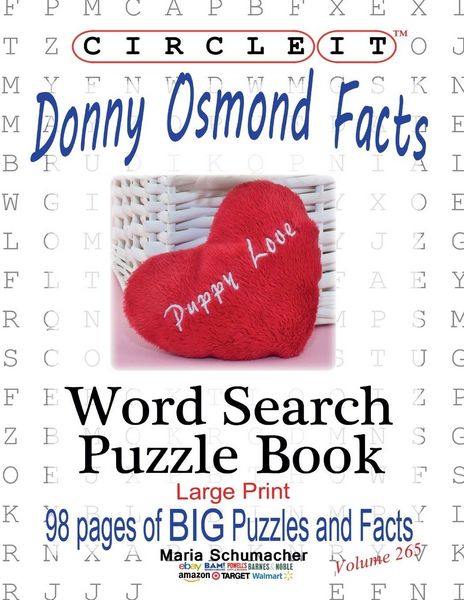 Produktbild: Circle It, Donny Osmond Facts, Word Search, Puzzle Book