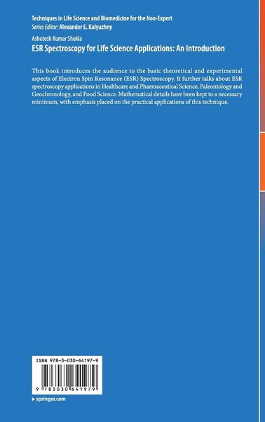Produktbild: ESR Spectroscopy for Life Science Applications: An Introduction