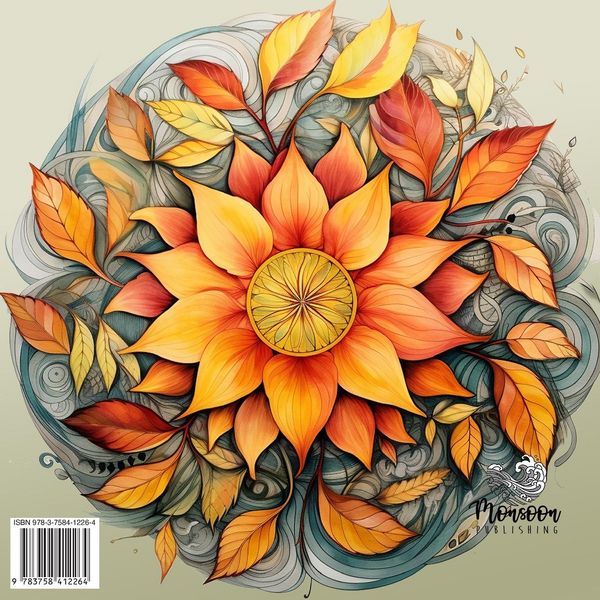 Produktbild: Herbst Mandalas Malbuch f&uuml;r Erwachsene