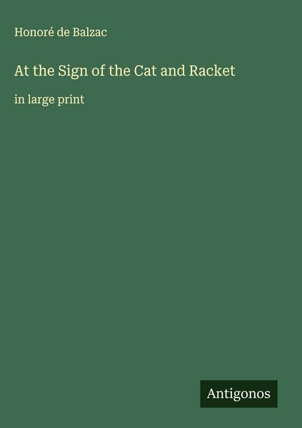 Produktbild: At the Sign of the Cat and Racket