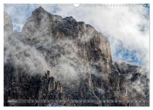 Produktbild: NATUR SP&Uuml;REN - S&Uuml;DTIROL (Wandkalender 2027 DIN A3 quer), CALVENDO Monatskalender