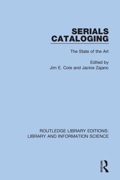 Produktbild: Serials Cataloging