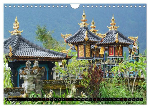Produktbild: Bali. Im Reich der G&ouml;tter (Wandkalender 2026 DIN A4 quer), CALVENDO Monatskalender