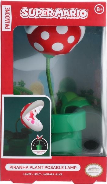 Mini Piranha Plant Posable Lamp