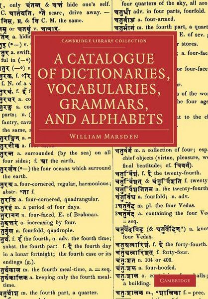 Produktbild: A Catalogue of Dictionaries, Vocabularies, Grammars, and Alphabets