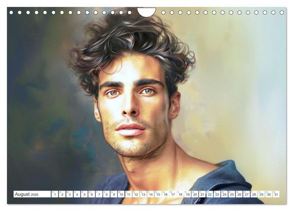 Produktbild: Sinnlicher Blick (Wandkalender 2026 DIN A4 quer), CALVENDO Monatskalender