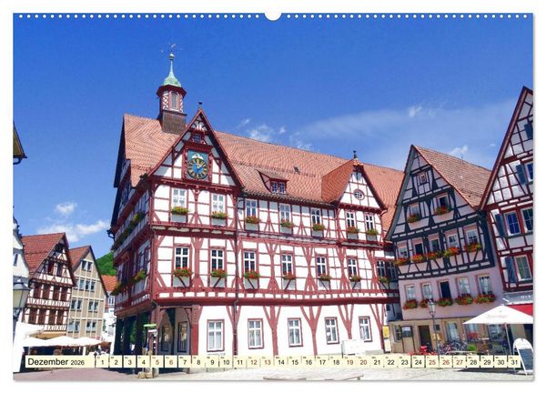 Produktbild: Unterwegs in Bad Urach (Wandkalender 2026 DIN A2 quer), CALVENDO Monatskalender