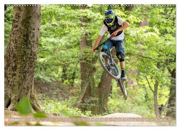 Produktbild: Mountainbike: &Uuml;ber Stock und Stein (Wandkalender 2026 DIN A2 quer), CALVENDO Monatskalender
