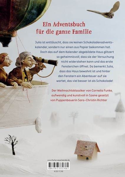 Produktbild: Hinter verzauberten Fenstern. Eine geheimnisvolle Adventsgeschichte