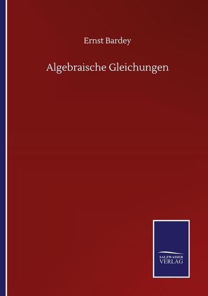 Produktbild: Algebraische Gleichungen