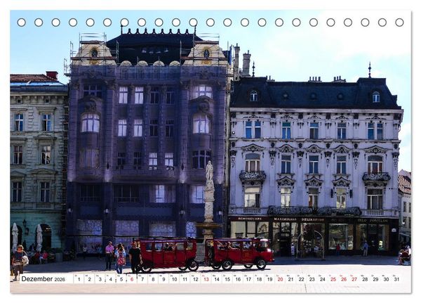Produktbild: Bratislava die slowakische Sch&ouml;nheit (Tischkalender 2026 DIN A5 quer), CALVENDO Monatskalender