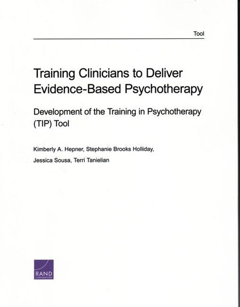 Produktbild: Training Clinicians to Deliver Evidence-Based Psychotherapy
