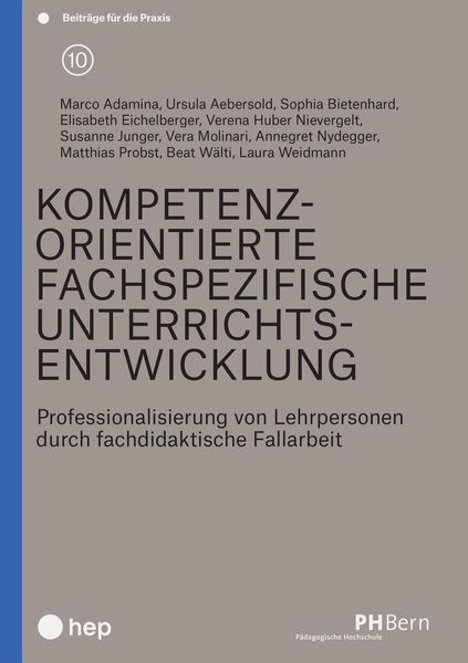Produktbild: Kompetenzorientierte fachspezifische Unterrichtsentwicklung (E-Book)