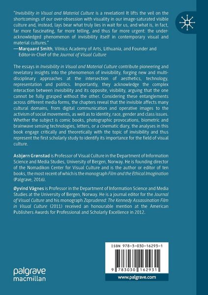 Produktbild: Invisibility in Visual and Material Culture
