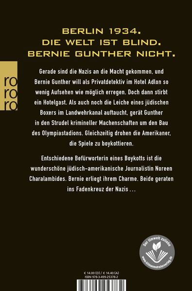 Die Adlon Verschwörung / Bernie Gunther Band 6