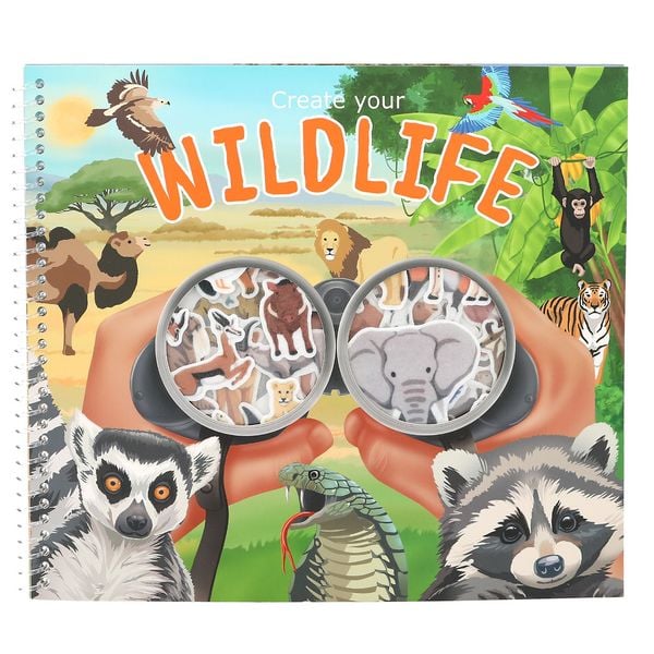 Produktbild: Create Your Wild Life mit Flock Stickern