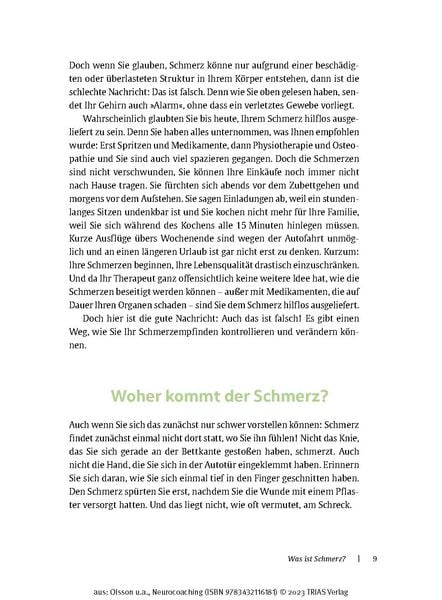 Produktbild: Neurocoaching - Wie der K&ouml;rper den Schmerz vergisst